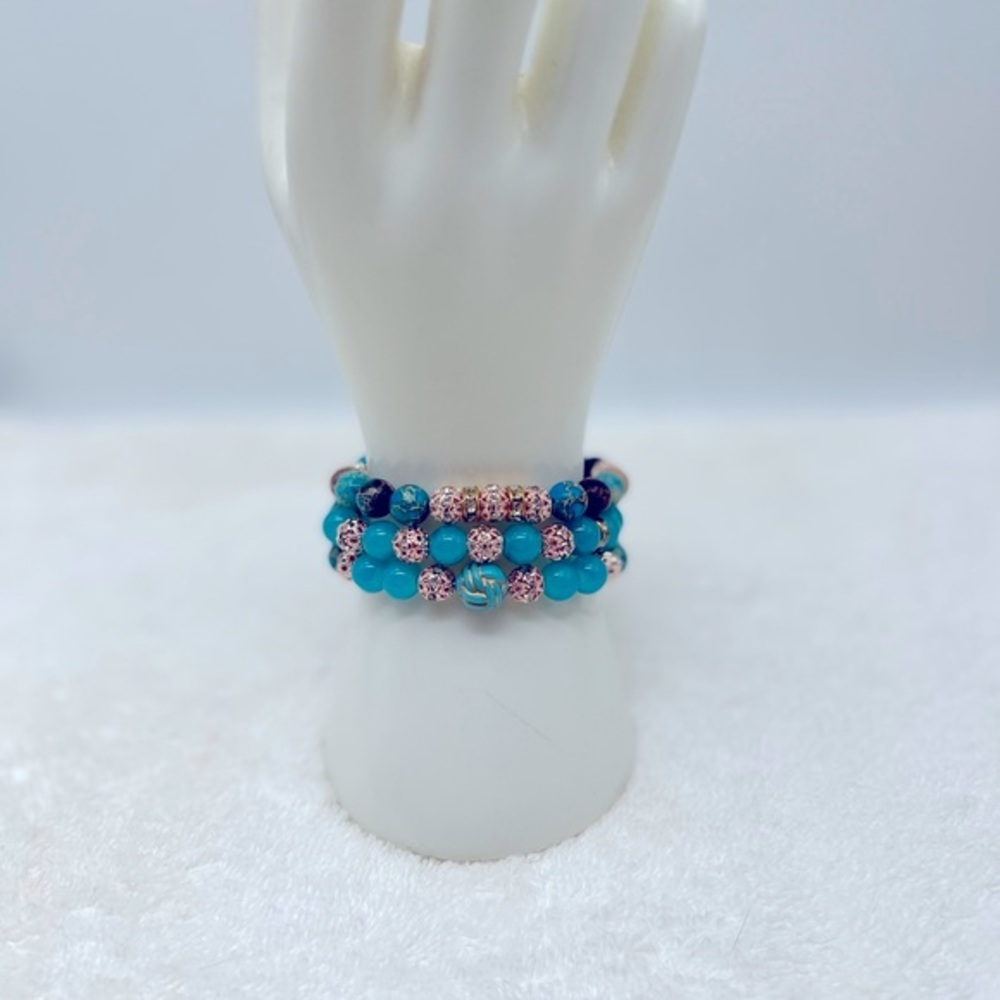 Turquoise Bracelet Set - Picture 5 of 6
